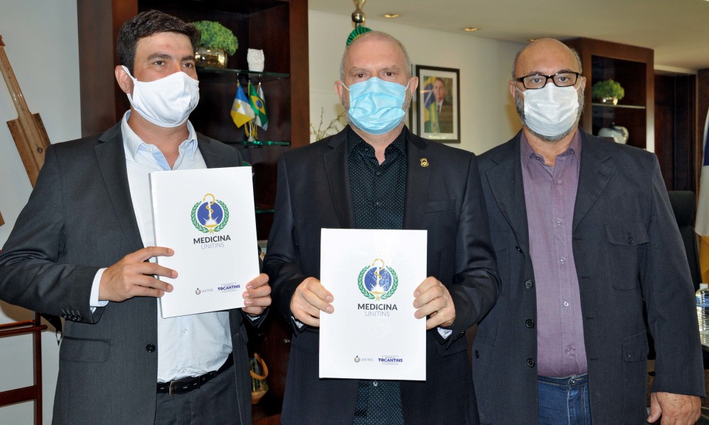 Carlesse autorizou R$ 2,5 milhões em recursos para o novo curso de medicina oriundos de emendas parlamentares - Foto: Divulgação Governo do Tocantins