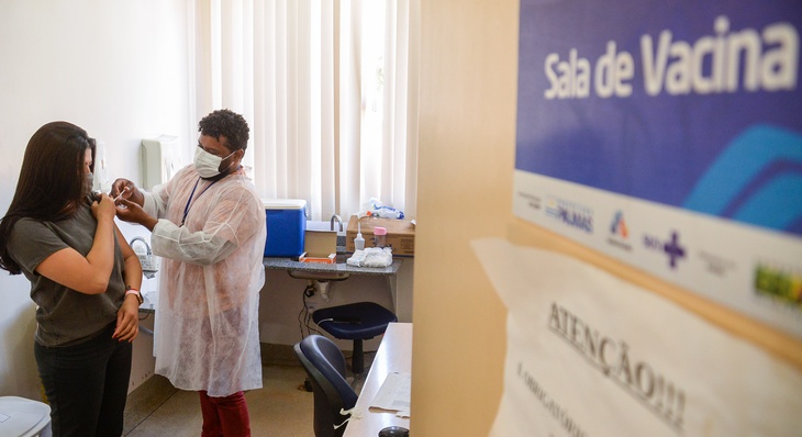A vacinação será feita conforme agendamento antecipado por meio do site da prefeitura de Palmas - Foto: Divulgação Semus Palmas
