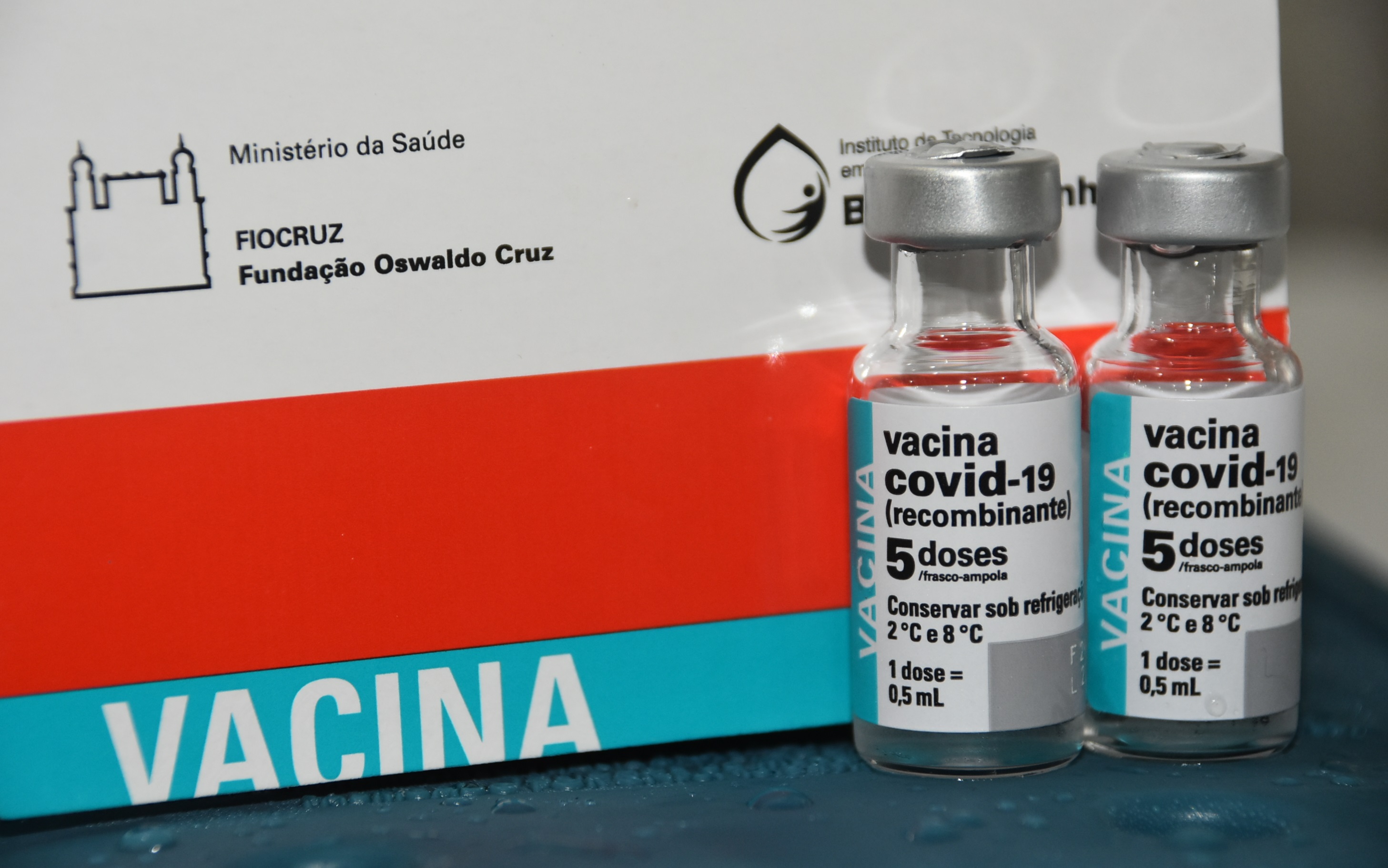 Com 16,84% da população vacinada, o Tocantins já recebeu 592.940 doses de imunizantes contra a Covid-19 e distribuiu 560.578 - Foto: Divulgação SES