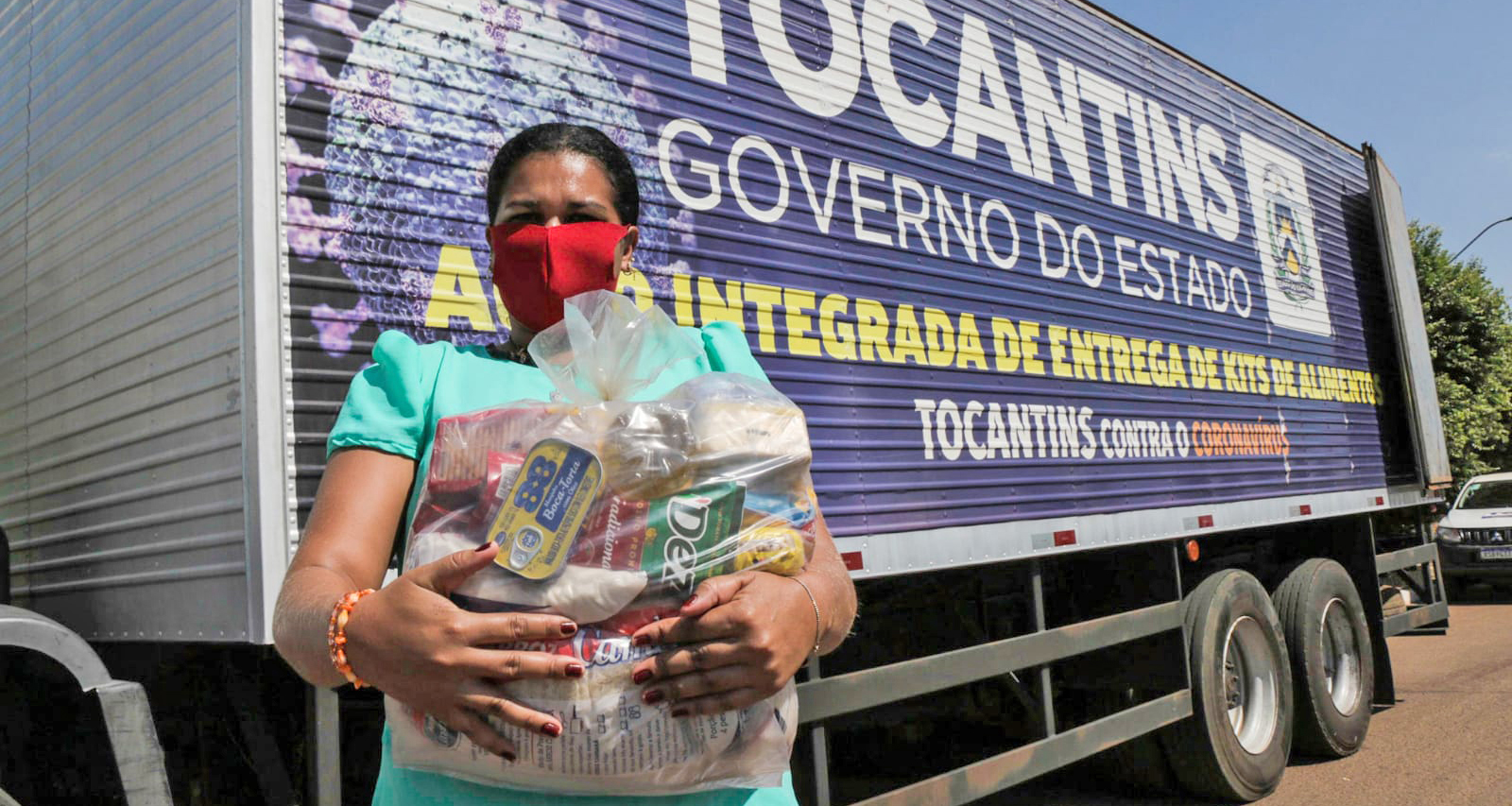 Entrega de cestas básicas serão entregues a partir do dia 28 de setembro - Foto: Carlessandro Souza/Governo do Tocantins