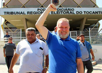O Agir Tocantins registrou a candidatura de Carlesse com o número de urna 360 - Foto: Divulgação.
